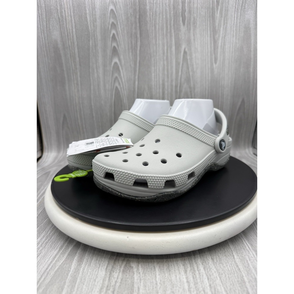 Crocs Classic Evo Clog Womens Size 6 Atmosphere Gray Slip On Sandals Shoes NEW